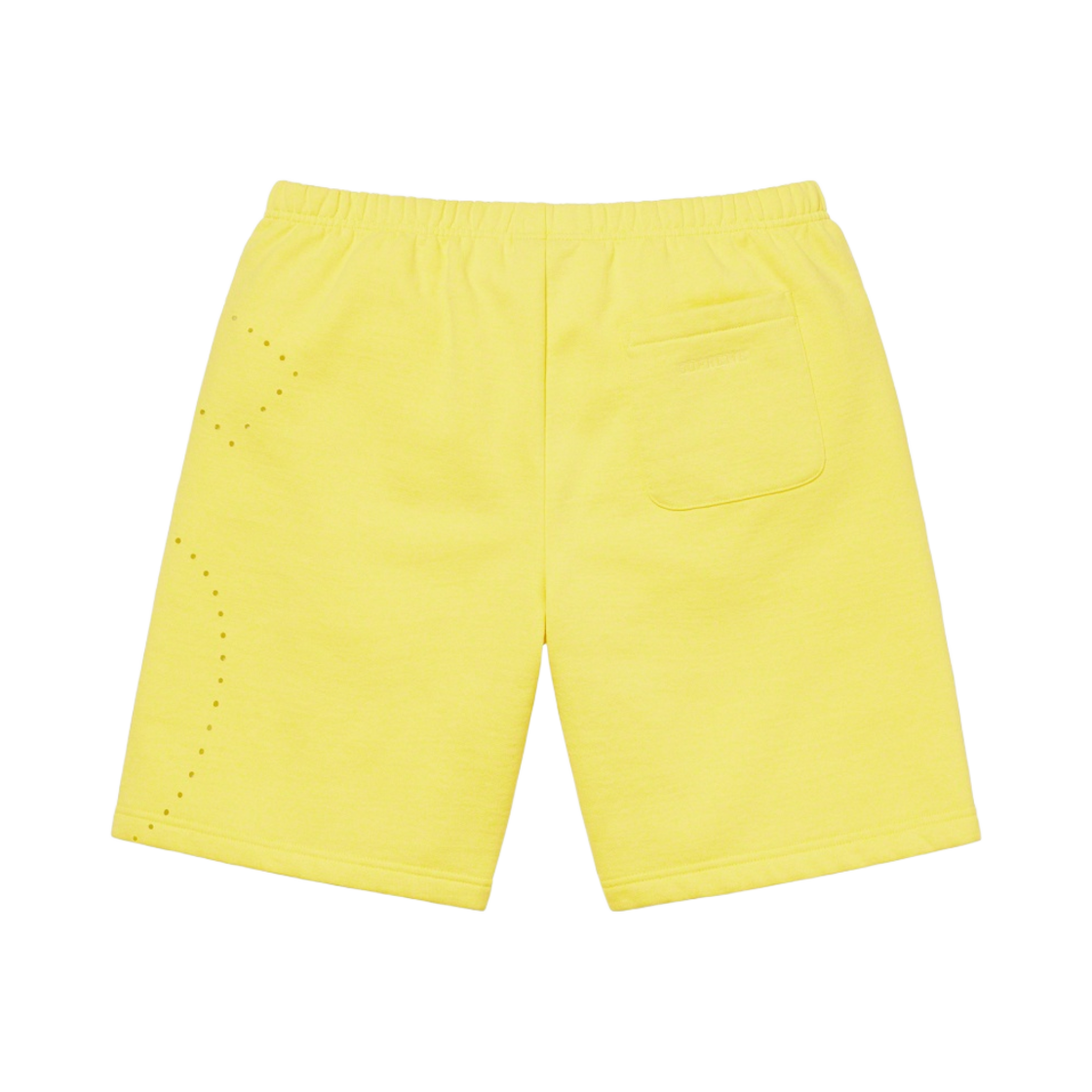 슈프림 레이저 컷 S 로고 스웨트쇼츠 라이트 레몬 - 21SS(Supreme Laser Cut S Logo Sweatshorts Light Lemon - 21SS) - 2