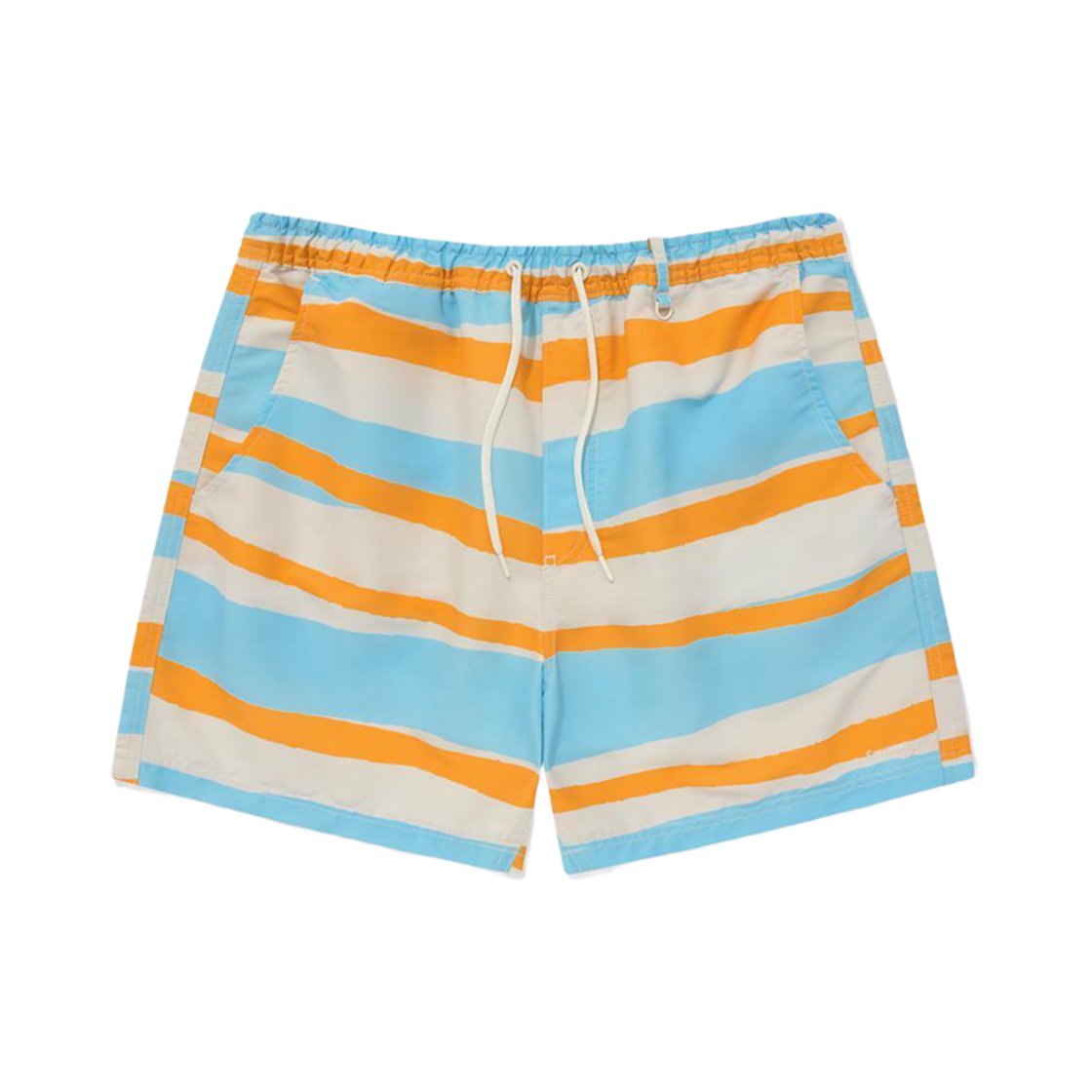 커버낫 핫 썸머 스트라이프 리조트 숏 팬츠 스카이 블루(Covernat Hot Summer Stripe Resort Short Pants Sky Blue)