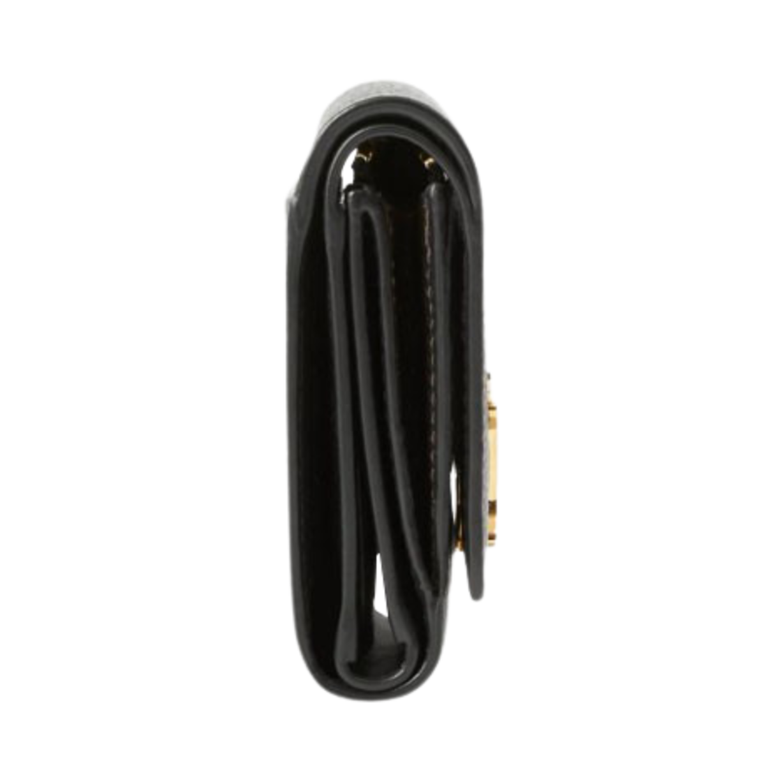 버버리 그레이니 레더 TB 폴딩 지갑 블랙(Burberry Grainy Leather TB Folding Wallet Black) - 2