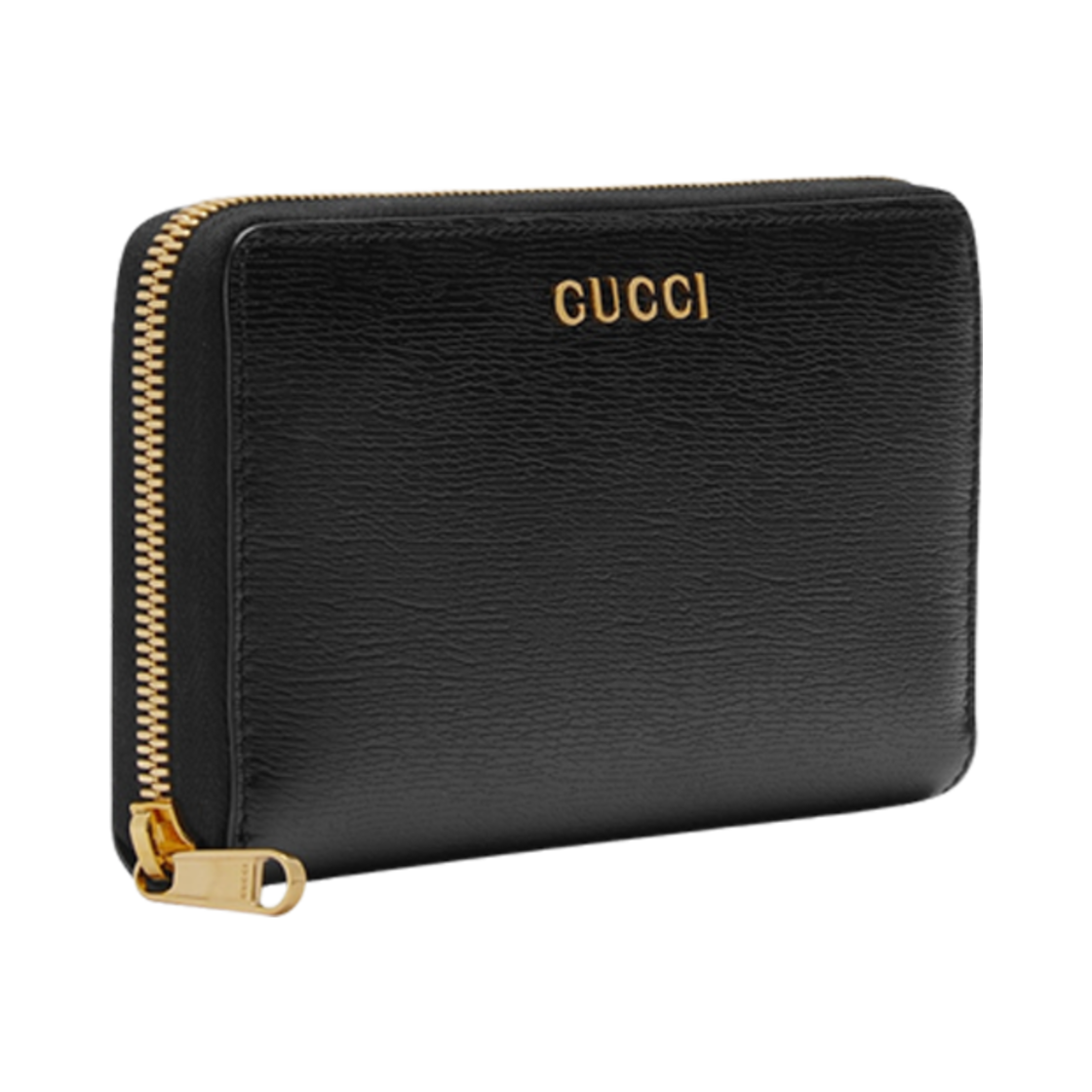 구찌 집 어라운드 지갑 구찌 스크립트 블랙 레더(Gucci Zip Around Wallet with Gucci Script Black Leather) - 2