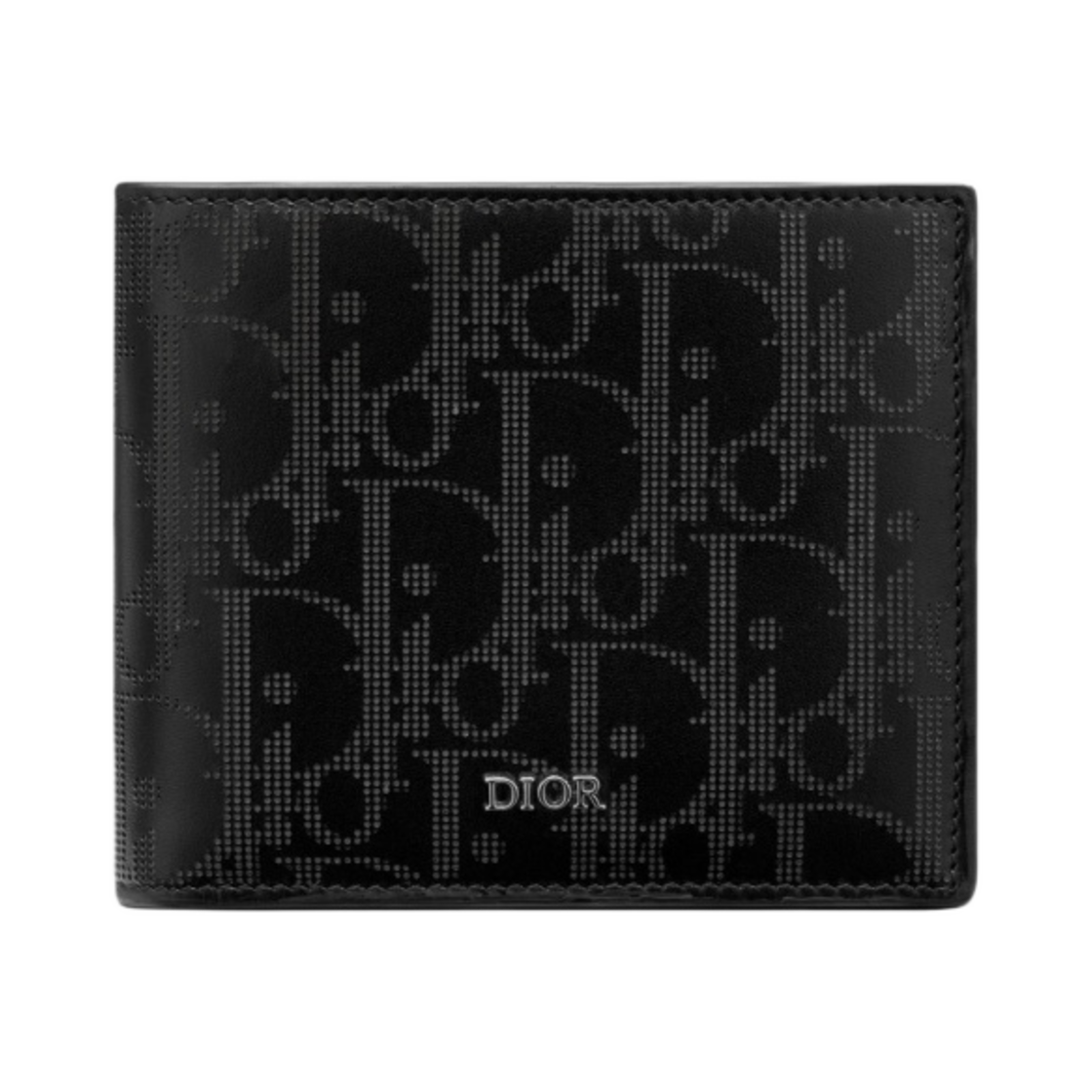 2ESBH027VPD-H03E Dior Wallet Galaxy Leather Black Dior Oblique - 대표 이미지 #1