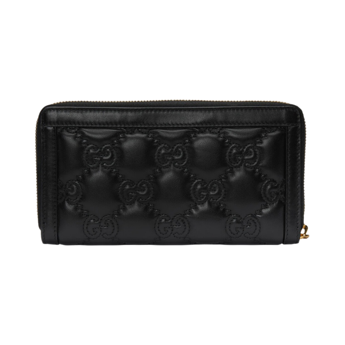 구찌 GG 마틀라세 집 어라운드 지갑 블랙(Gucci GG Matelasse Zip Around Wallet Black) - 3
