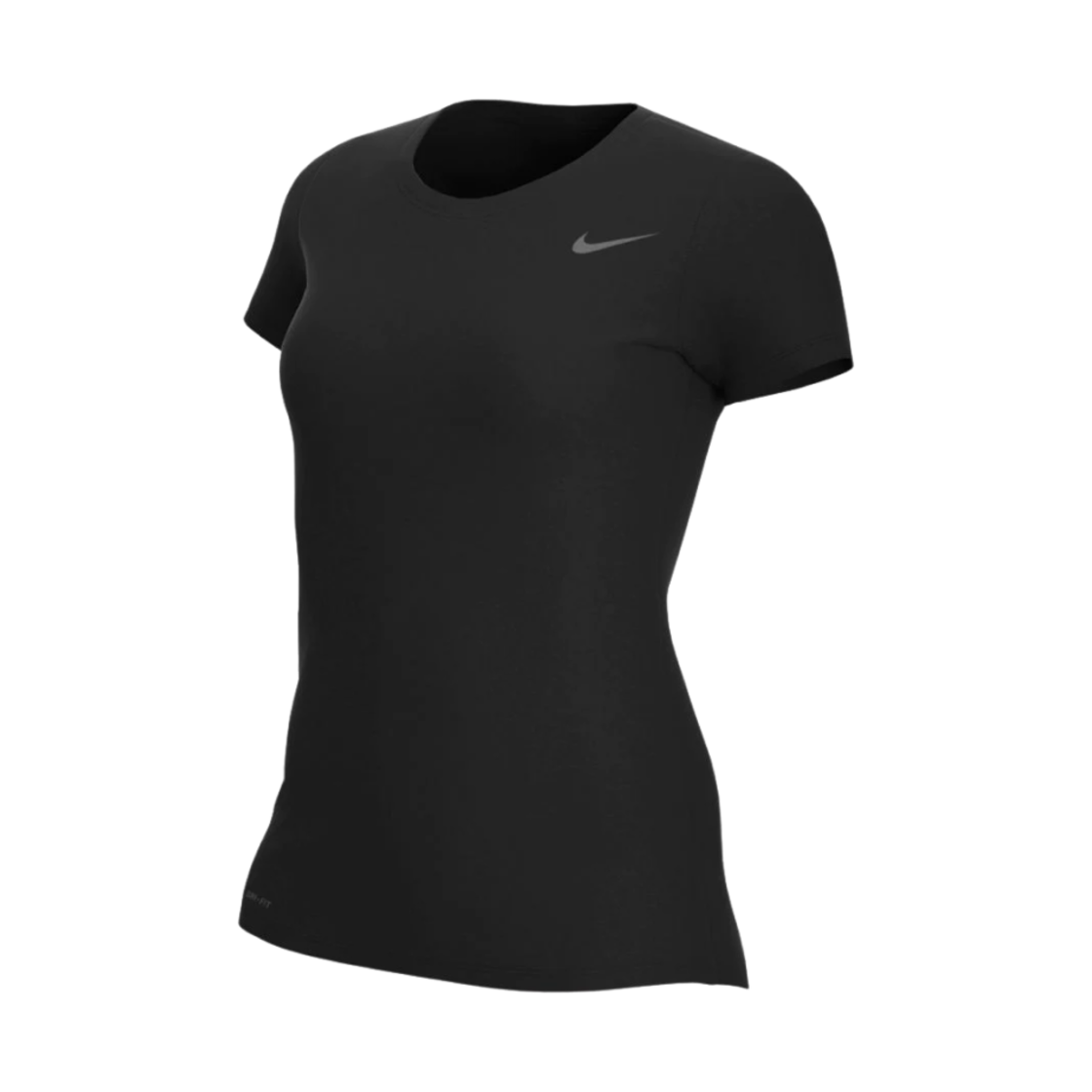 (W) 나이키 레전드 숏슬리브 티셔츠 블랙((W) Nike Legend Short Sleeve T-Shirt Black) - 1