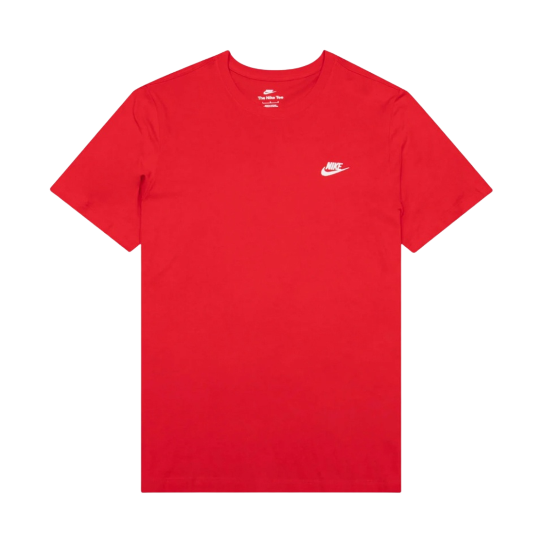 나이키 NSW 클럽 티셔츠 유니버시티 레드 - 아시아(Nike NSW Club T-Shirt University Red - Asia) - 1