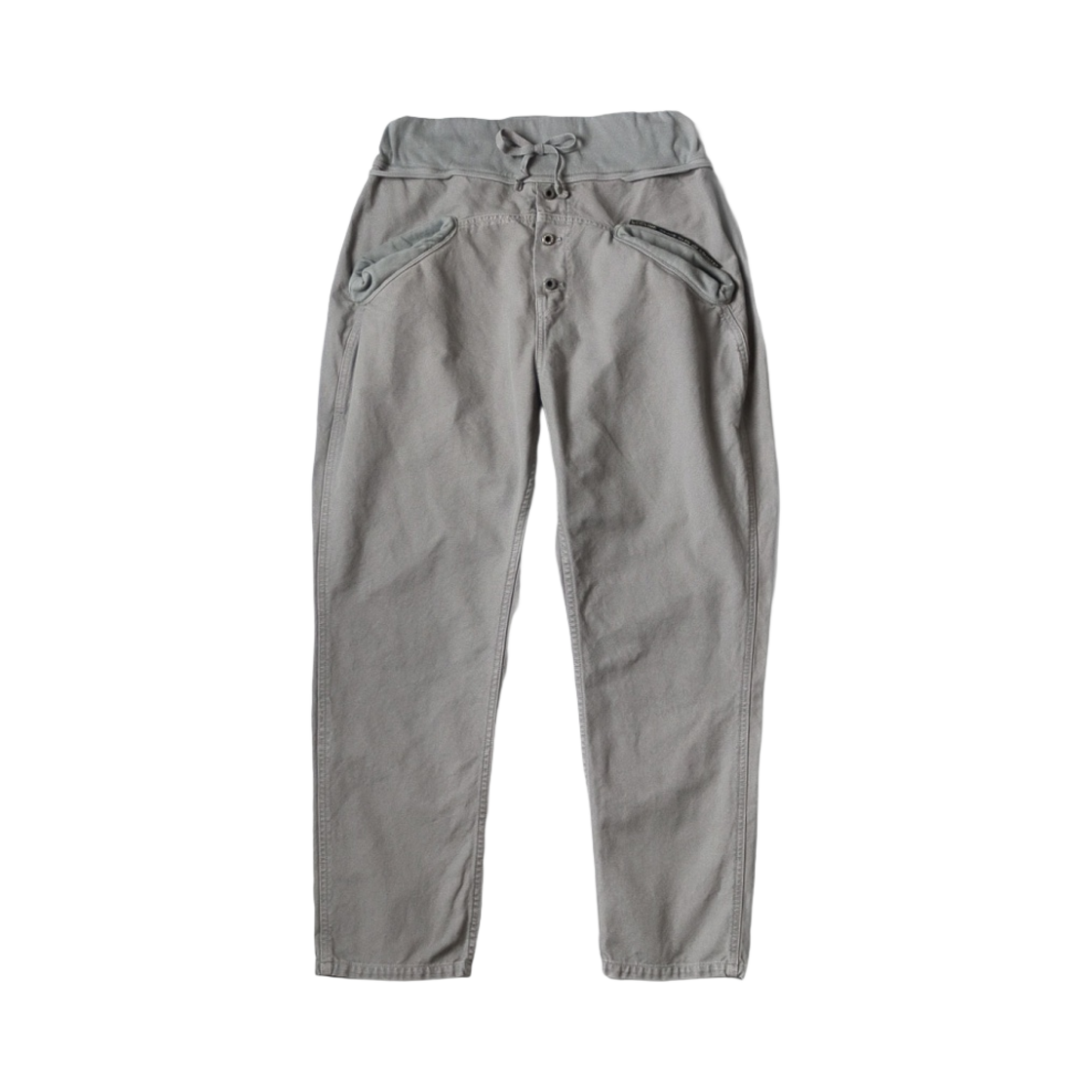 캐피탈 씬 캔버스 사루엘 누벨르 팬츠 그레이(Kapital Thin Canvas Sarouel Nouvelle Pants Gray)