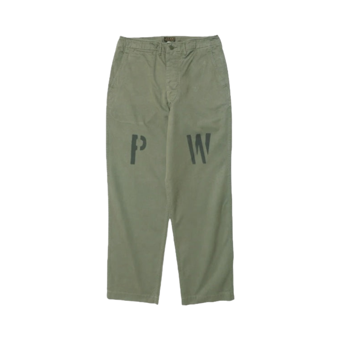 제라도 라스트 리조트 치노 클로스 스텐실 올리브(Jelado Last Resort Chino Cloth Stencil Olive)