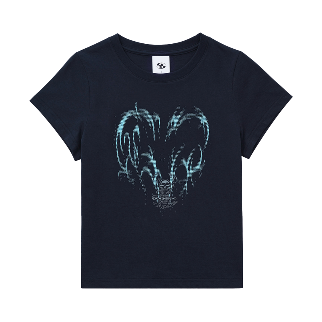 산산기어 우먼 펄스 오브 리버스 티셔츠 네이비