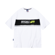 SPORT CHAMBER SC Block Flash T-Shirt White