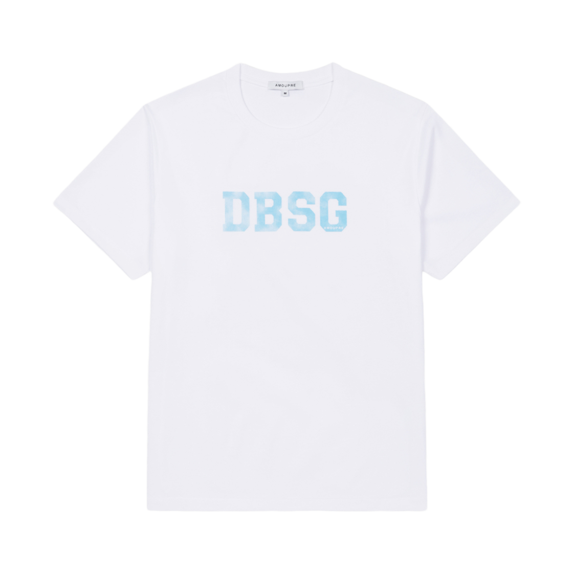 J3TAM24001WHX AMOUPRE DBSG Logo Standard T-Shirt White - 대표 이미지 #1