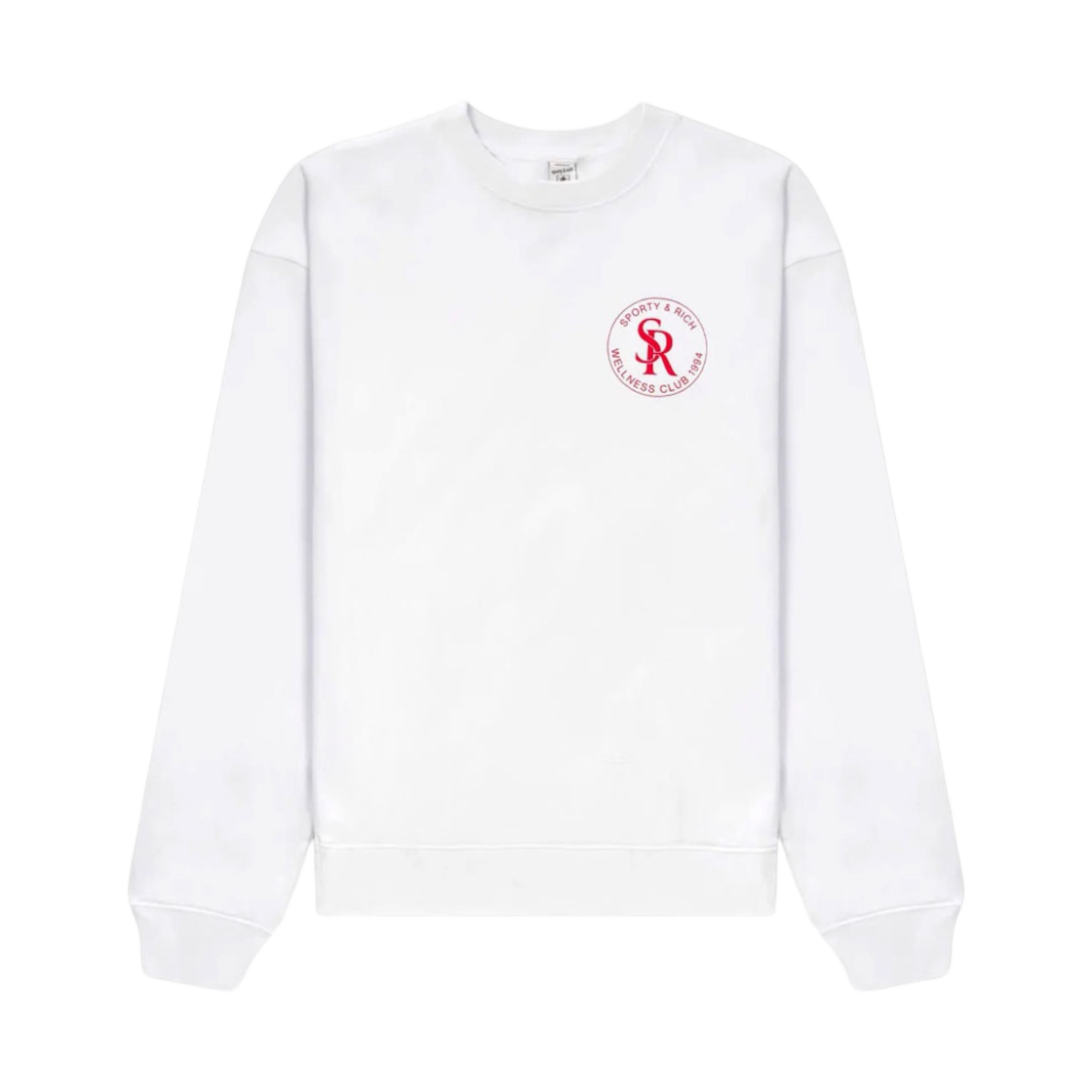 스포티 앤 리치 S&R 크루넥 화이트(Sporty & Rich S&R Crewneck White) - 1