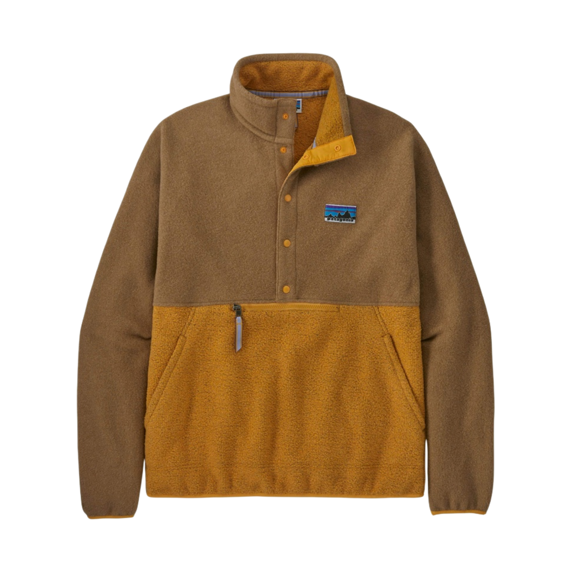 파타고니아 내츄럴 블렌드 스냅티 플리스 풀오버 드라이드 망고