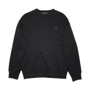 Acne Studios Fonbar Face Crewneck Sweatshirt Black