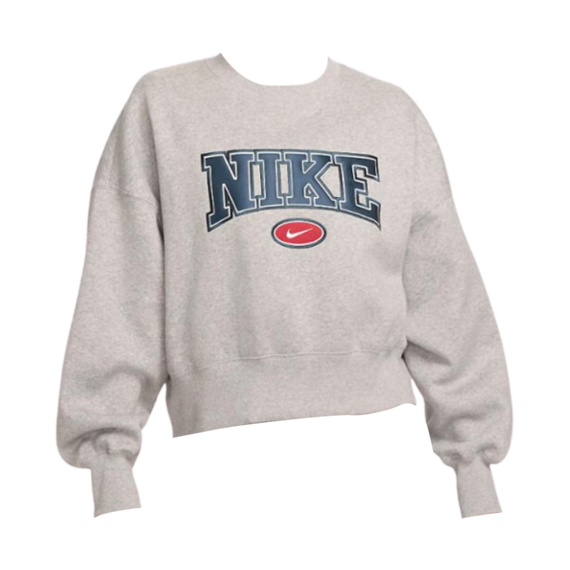 (W) 나이키 NSW 피닉스 플리스 풀오버 후드 다크 그레이 헤더 - US/EU((W) Nike NSW Phoenix Fleece Pullover Hoodie Dark Grey Heather - US/EU) - 1