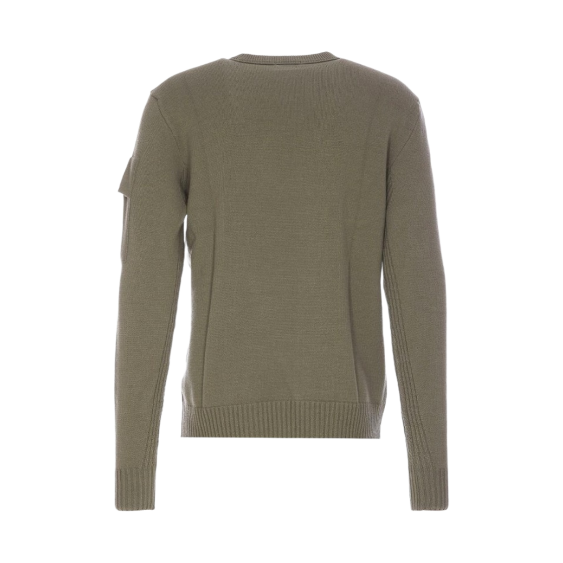 C.P. 컴퍼니 메트로폴리스 시리즈 엑스트라파인 메리노 울 니트 실버 세이지 브라운 - 23FW(C.P. Company Metropolis Series Extrafine Merino Wool Knit Silver Sage Brown - 23FW) - 2