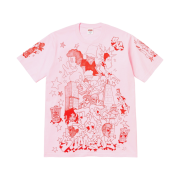 Supreme Downtown T-Shirt Light Pink - 23FW