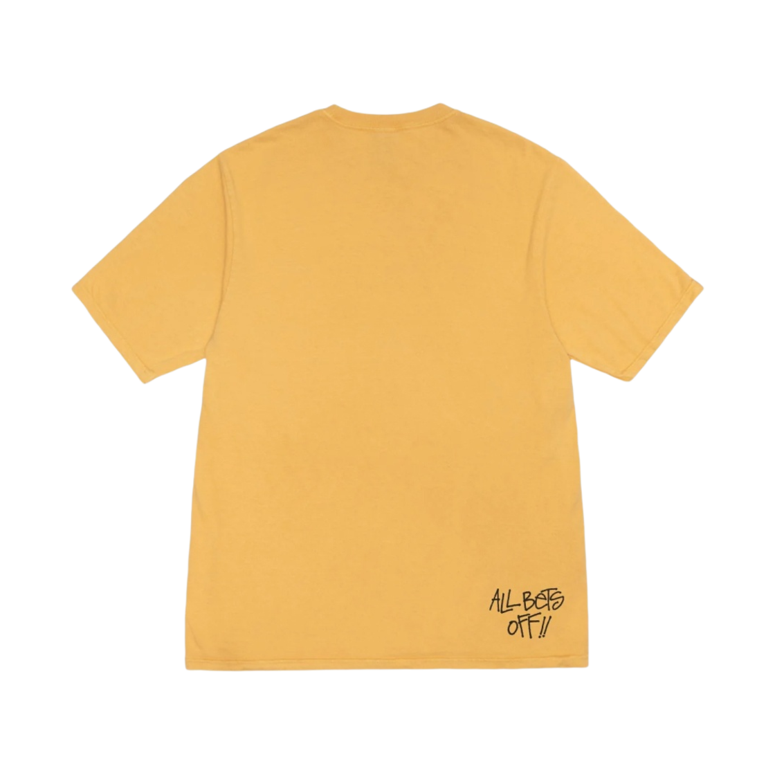 스투시 올 베츠 오프 피그먼트 다이드 티셔츠 허니(Stussy All Bets Off Pigment Dyed T-Shirt Honey) - 2