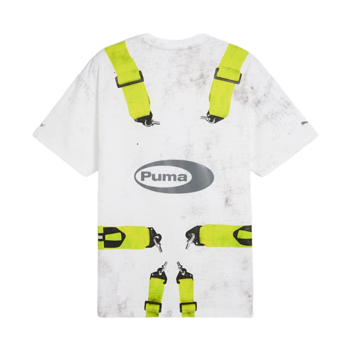 631040-02 Puma x A$AP Rocky Seatbelt T-Shirts Puma White Lime Pow - #2