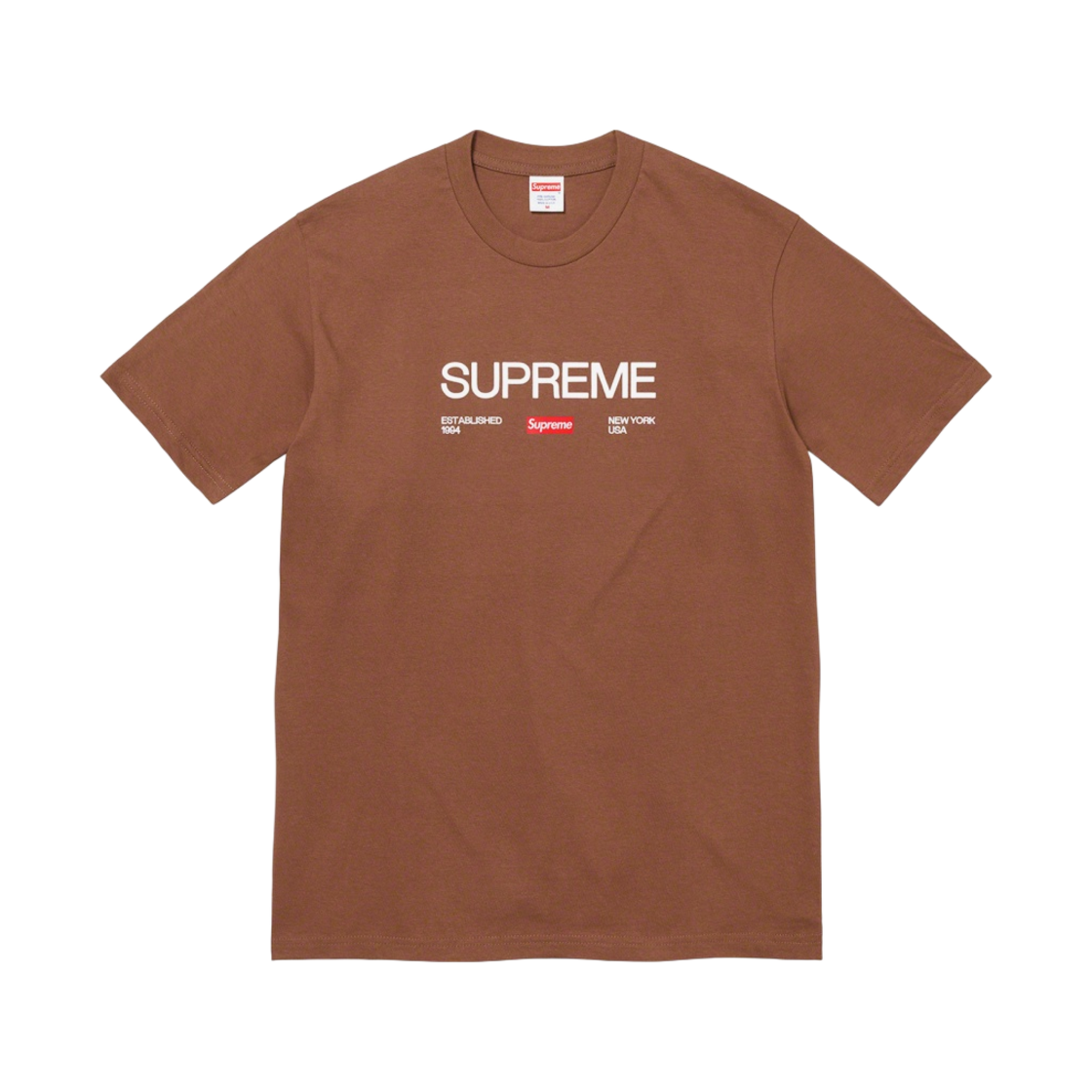 슈프림 Est. 1994 티셔츠 브라운 - 21FW(Supreme Est. 1994 T-Shirt Brown - 21FW) - 1