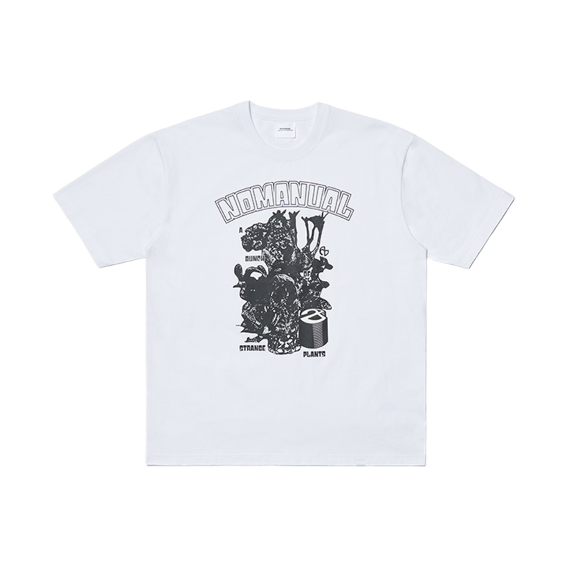 노매뉴얼 S.P 티셔츠 화이트(NOMANUAL S.P T-Shirt White) - 1