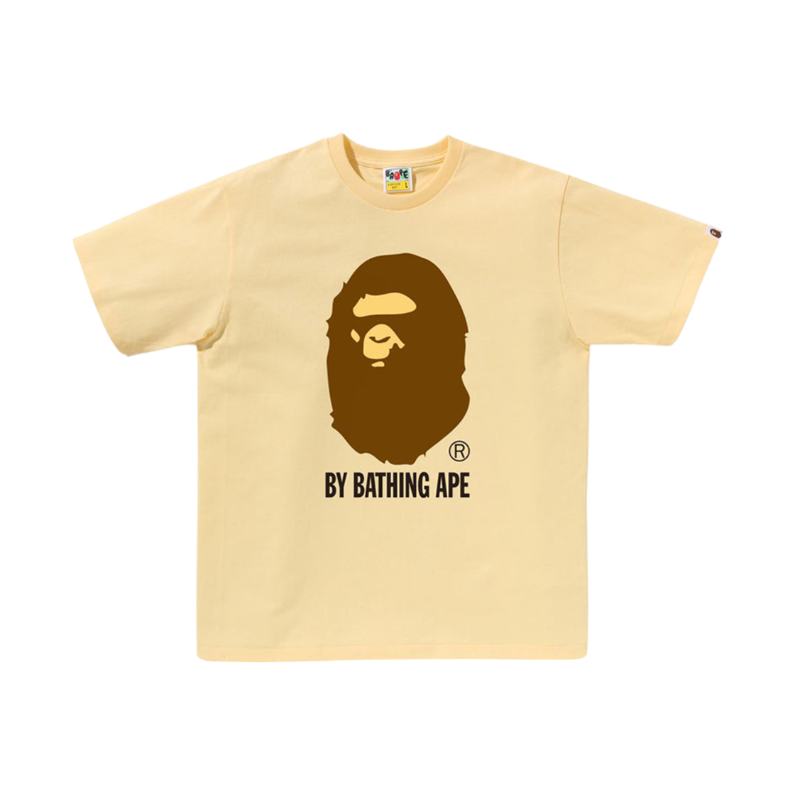 베이프 바이 베이싱 에이프 티셔츠 옐로우