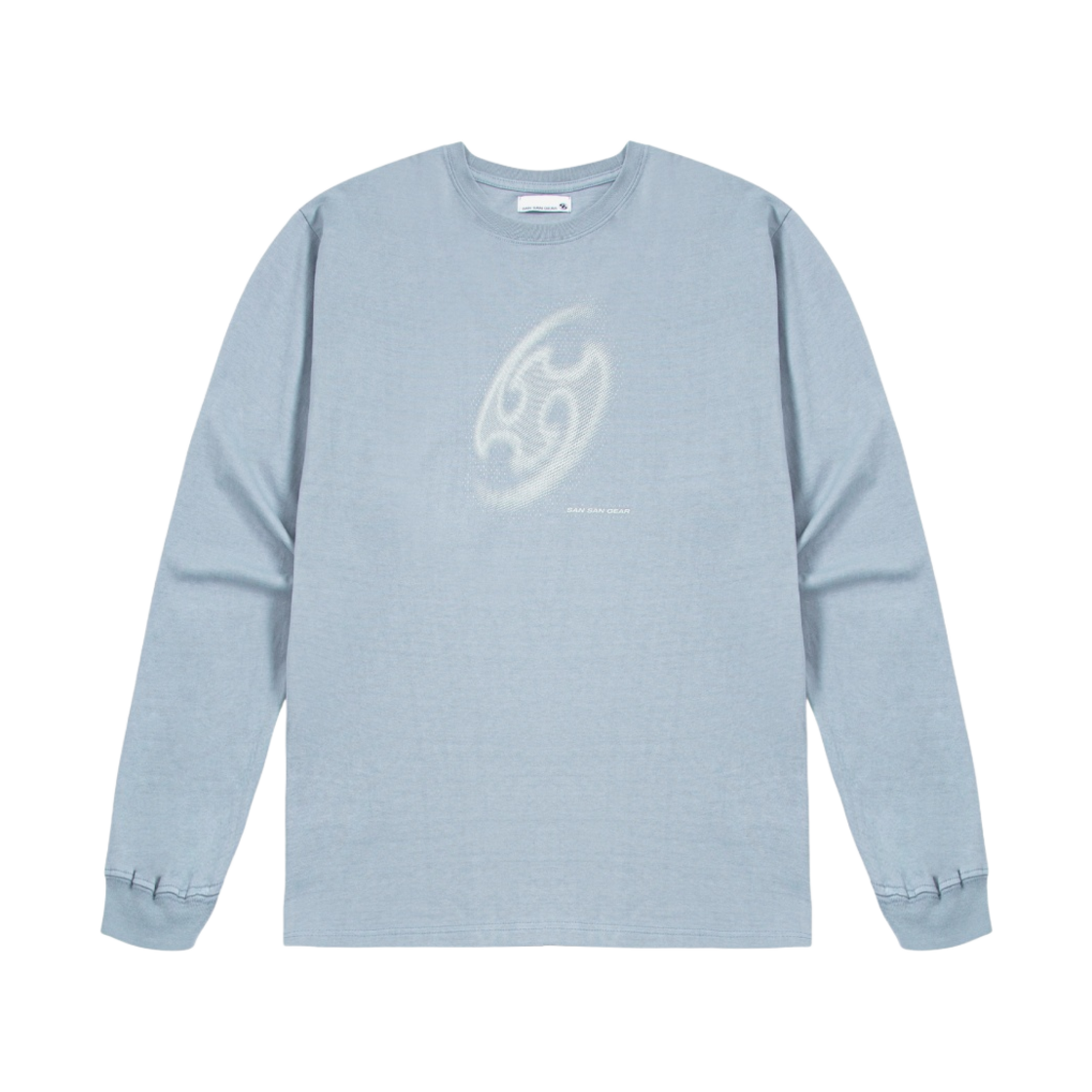 산산기어 롱슬리브 티셔츠 블루 그레이 - 22FW(Sansan Gear Long Sleeve T-Shirt Blue Grey - 22FW) - 1
