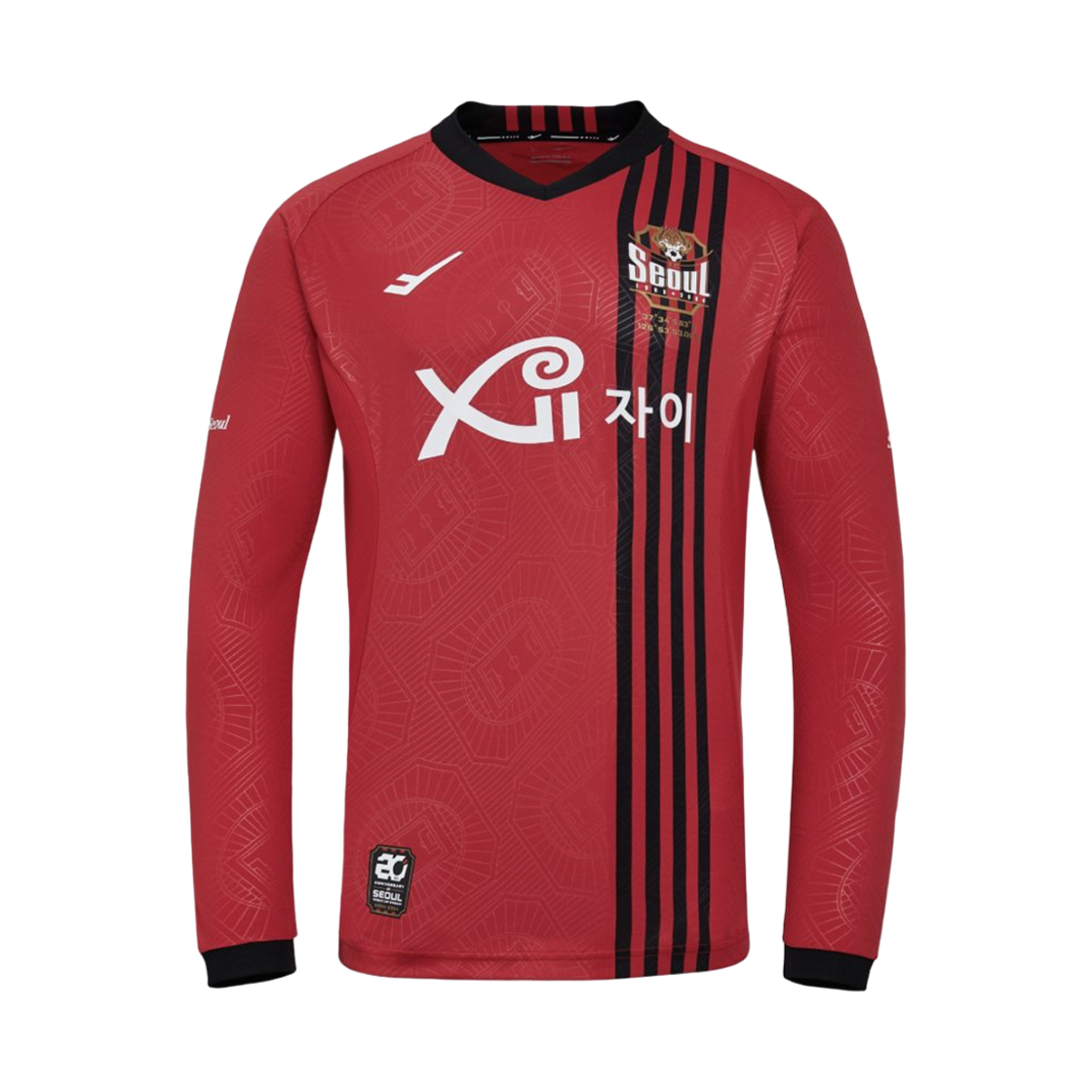 PT3FS24M051 PRO-SPECS x FC SEOUL 2024 FC Seoul Authentic Long-Sleeved Uniform Home