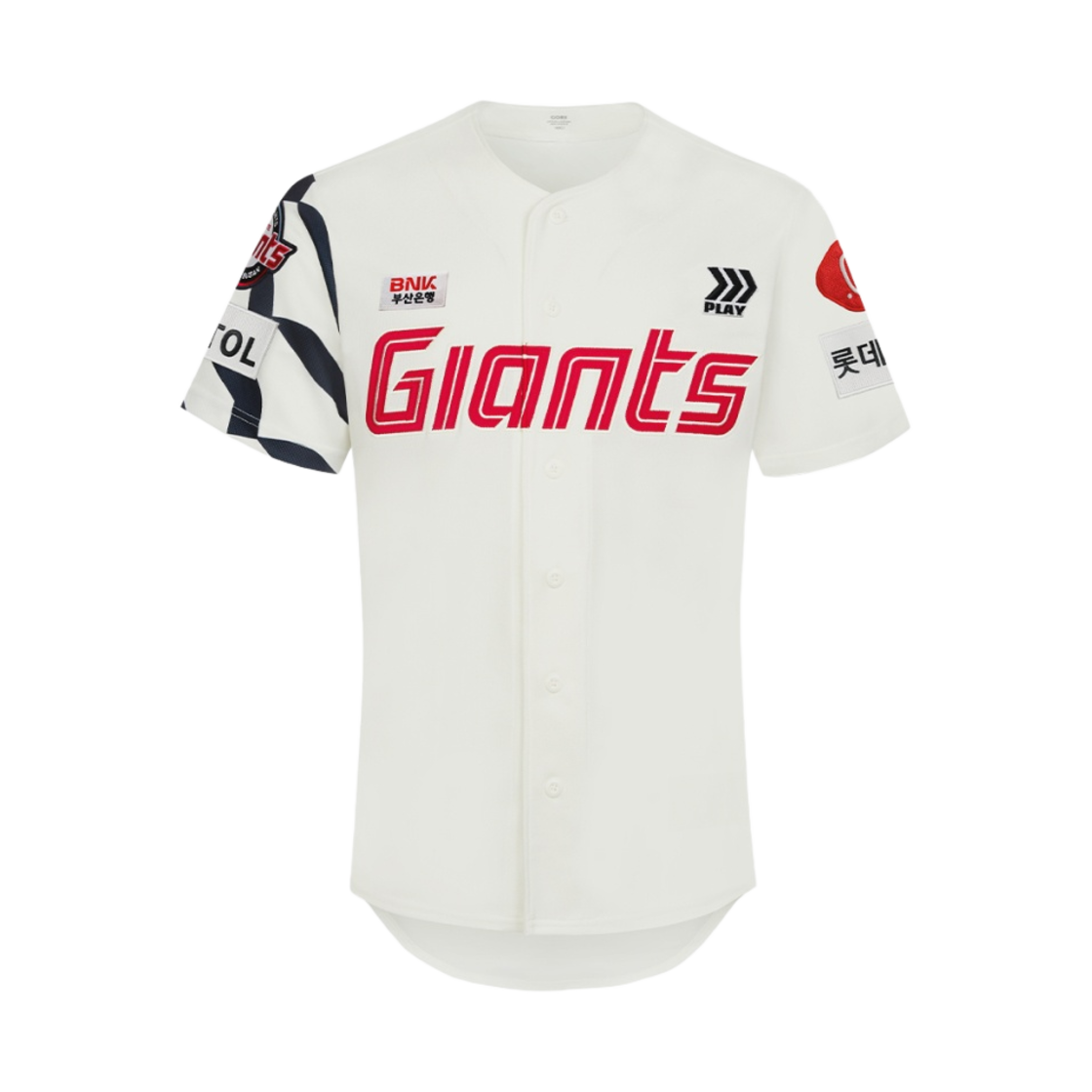 롯데 자이언츠 24 G 홈 프로페셔널 유니폼 아이보리 (논 마킹 버전)(Lotte Giants 24 G Home Professional Uniform Ivory (Non Marking Ver.)) - 1