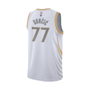 Nike Luka Doncic Dallas Mavericks City Edition NBA Swingman Jersey White