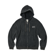 ETCE Prototype Waffle Hoodie Zip Up Charcoal