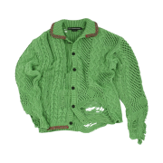 [KREAM 단독] ADSB Andersson Bell Sauvage Cotton Cardigan Green