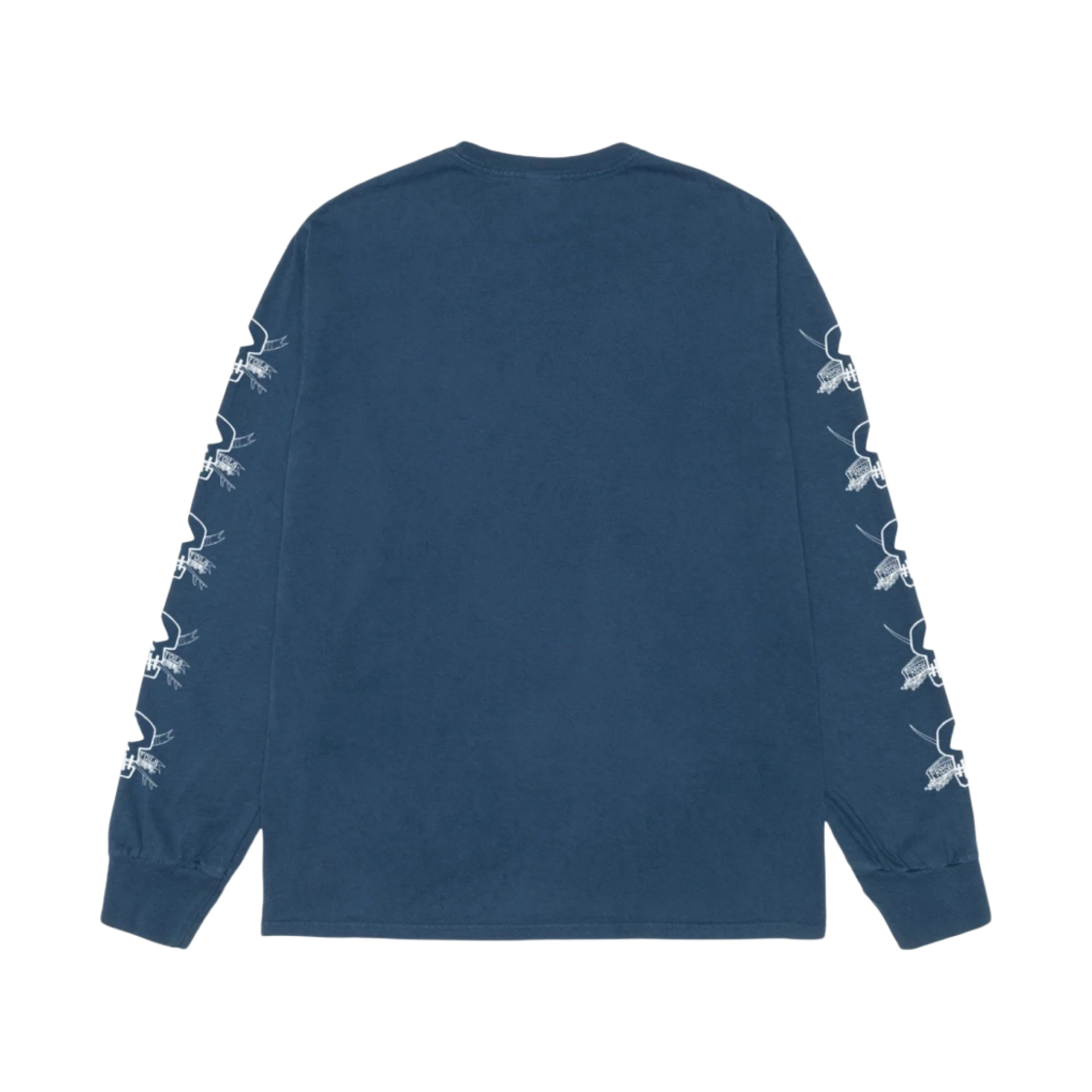 스투시 포일즈 피그먼트 다이드 롱슬리브 티셔츠 네이비(Stussy Foils Pigment Dyed LS T-Shirt Navy) - 2