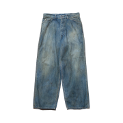 A.Presse Vintage Military Denim Trousers Indigo - 24FW