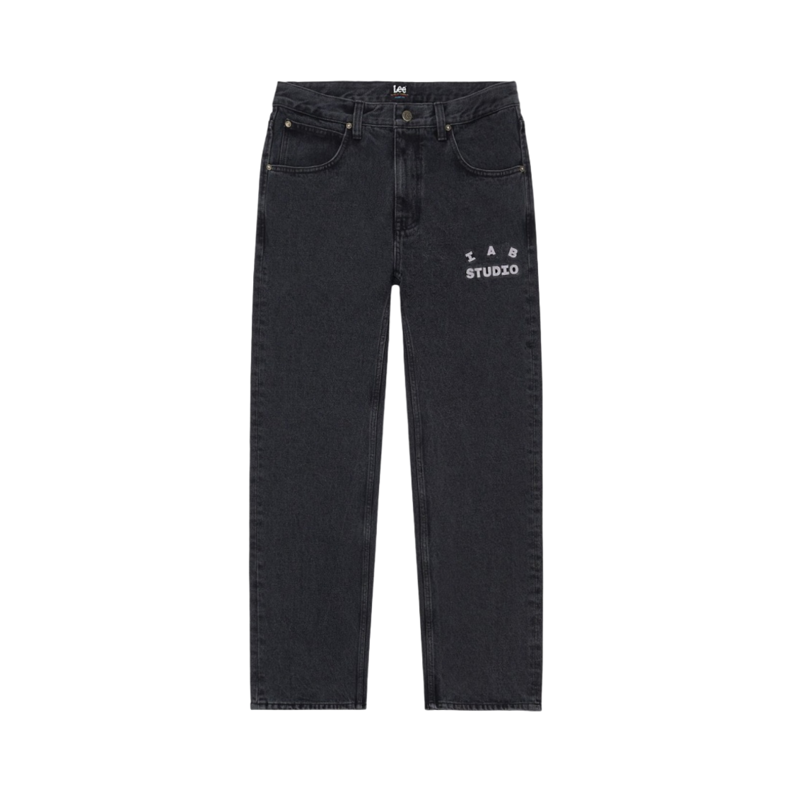 아이앱 스튜디오 x 리 데님 진 블랙(IAB Studio x Lee Denim Jeans Black)
