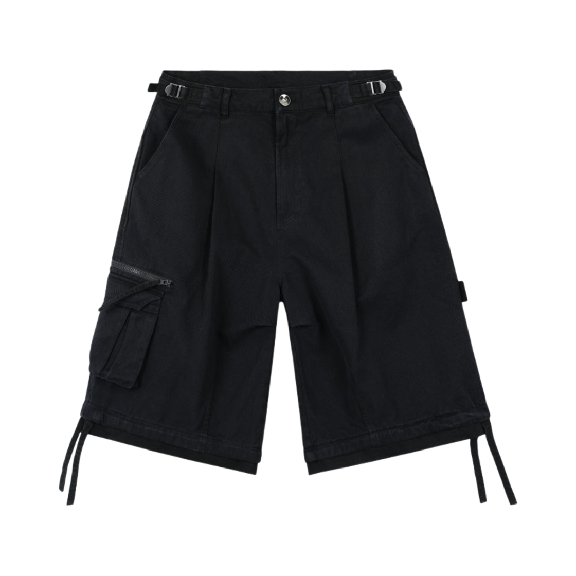 ET2402SO04BK ETCE Layered Cargo Shorts Black