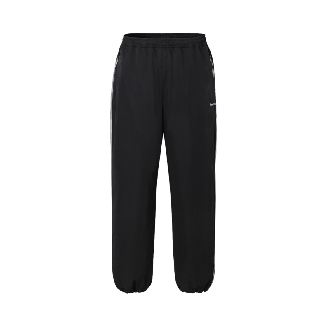 (W) 쓰리타임즈 테이프 조거 팬츠 블랙((W) Threetimes Tape Jogger Pants Black)