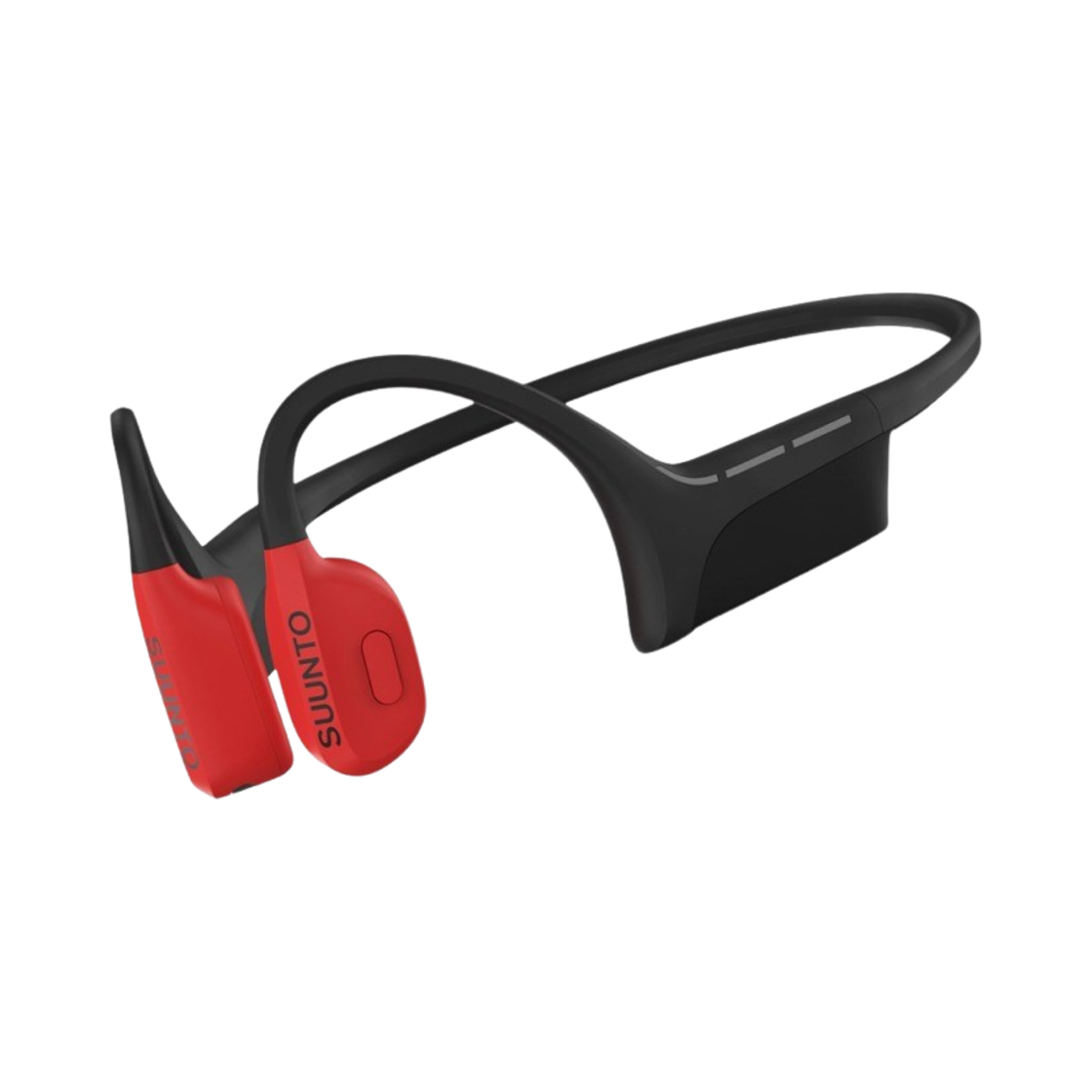 순토 윙 프리미엄 골전도 헤드폰 라바 레드 (국내 정식 발매 제품)(Suunto Wing Premium Bone Conduction Headphones Lava Red (Korean Ver.))