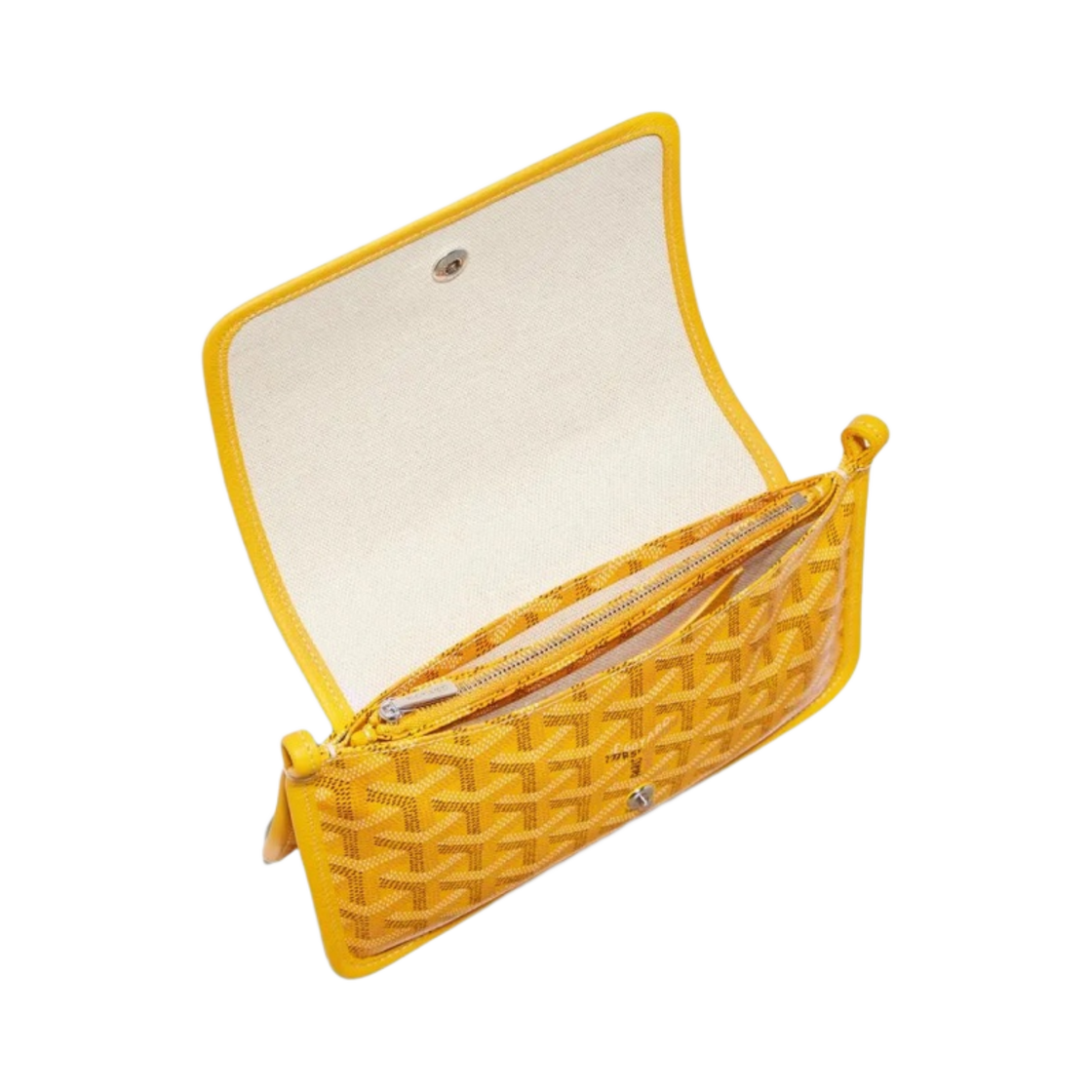 고야드 플뤼메 클러치 지갑 옐로우(Goyard Plumet Pocket Wallet Yellow) - 4