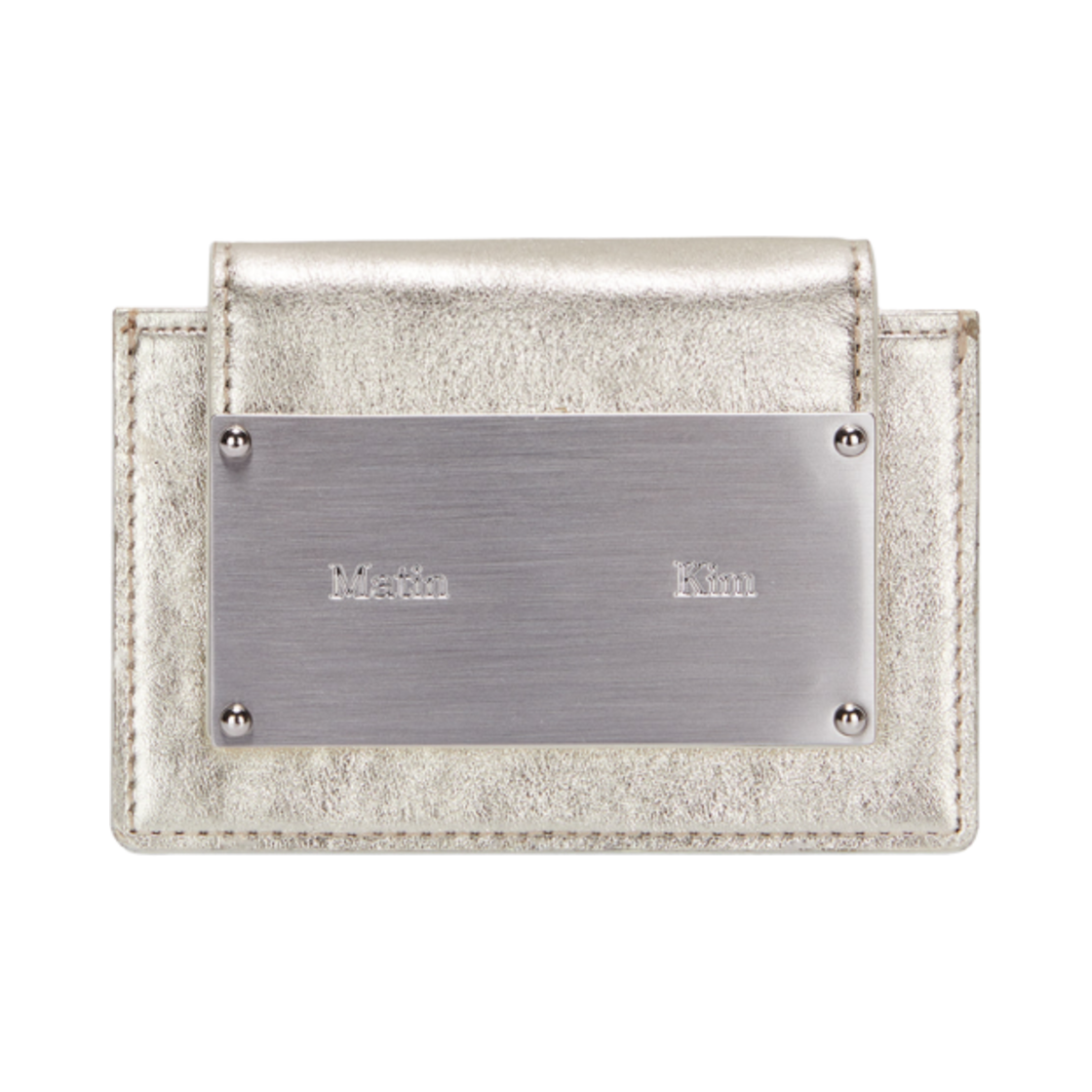 마뗑킴 아코디언 지갑 골드(Matin Kim Accordion Wallet Gold)