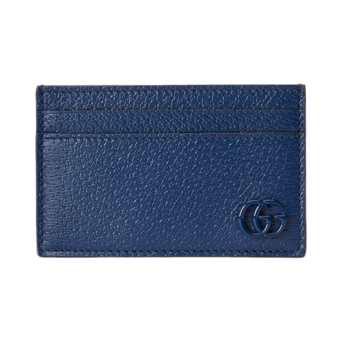구찌 GG 마몽 카드 케이스 로얄 블루 레더(Gucci GG Marmont Card Case Royal Blue Leather) - 1