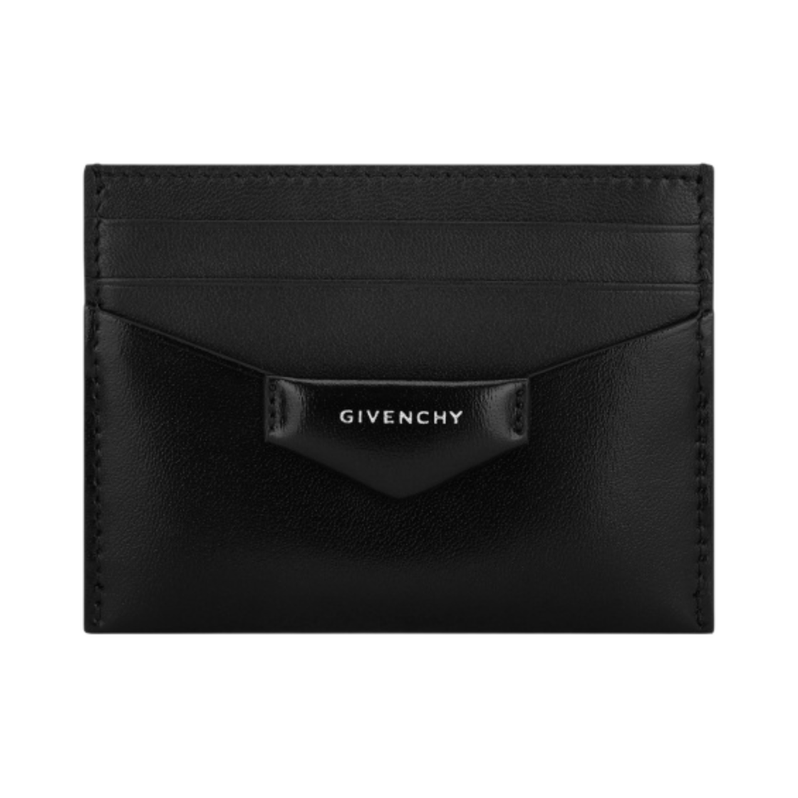 지방시 박스 레더 안티고나 카드 홀더 블랙(Givenchy Antigona Card Holder in Box Leather Black)