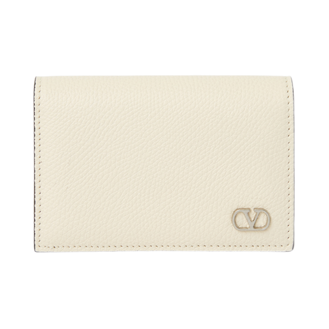 발렌티노 V 로고 시그니처 카드 홀더 월렛 아이보리(Valentino V Logo Signature Card Holder Wallet Ivory)