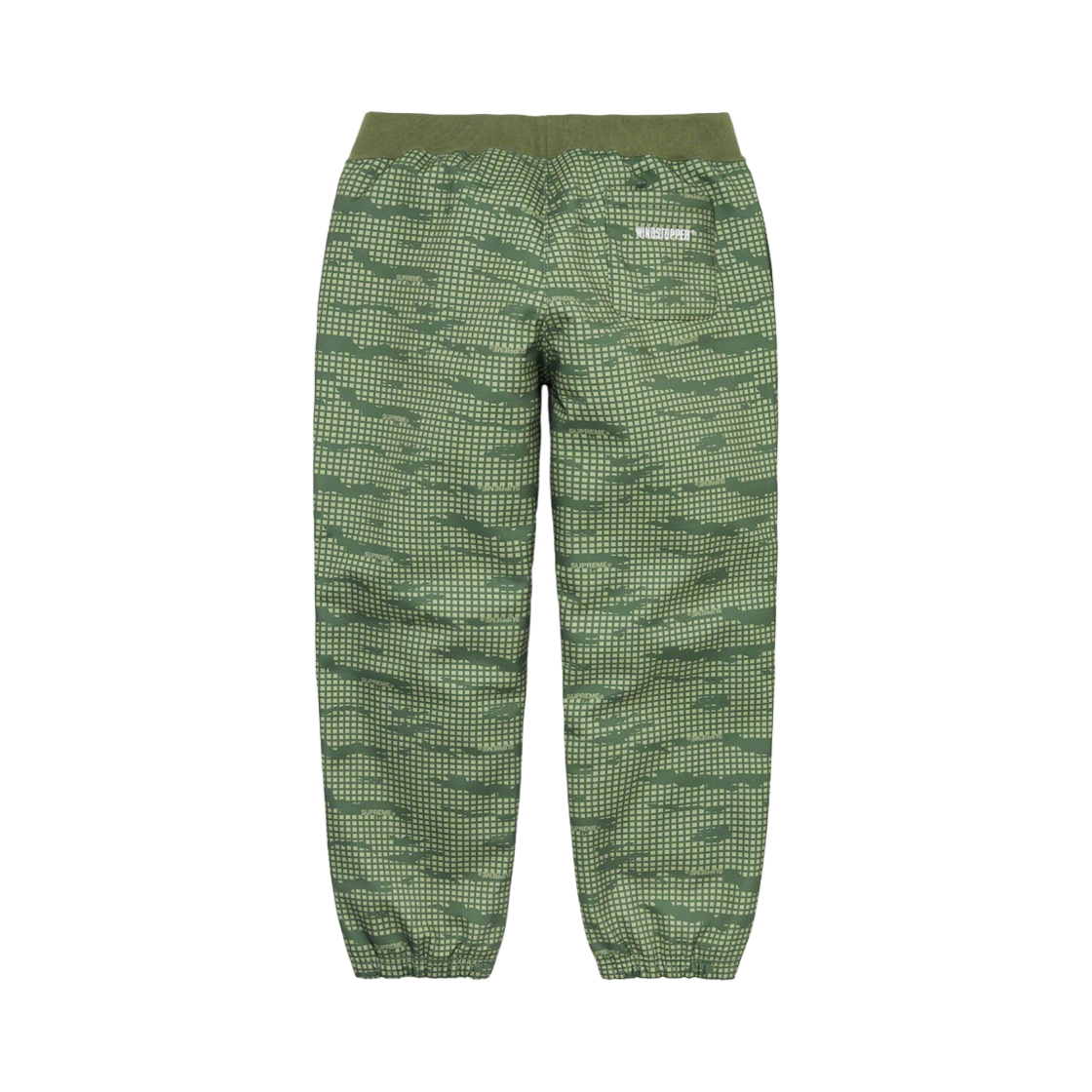 슈프림 윈드스토퍼 스웨트팬츠 올리브 그리드 카모 - 21FW(Supreme Windstopper Sweatpants Olive Grid Camo - 21FW) - 2