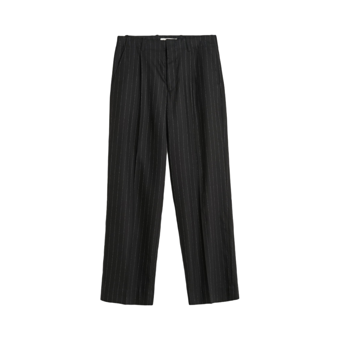 【OUR LEGACY】スラックス BLACK CHALK STRIPE Borrowed Chino in Black Chalk Stripe – SVRN