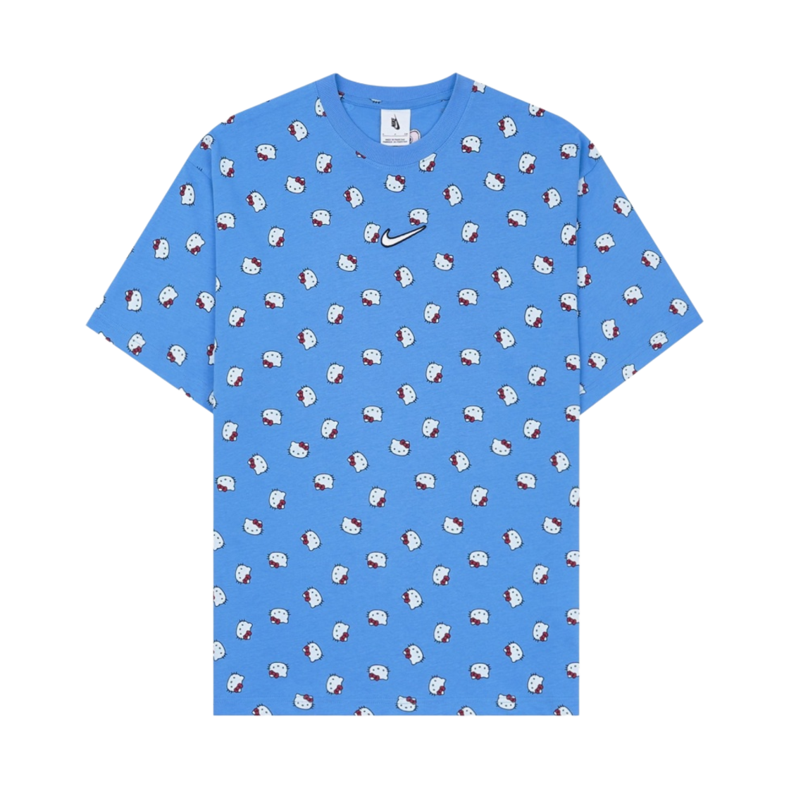 나이키 x 헬로키티 NRG 티셔츠 유니버시티 블루 - 아시아(Nike x Hello Kitty NRG T-Shirt University Blue - Asia)