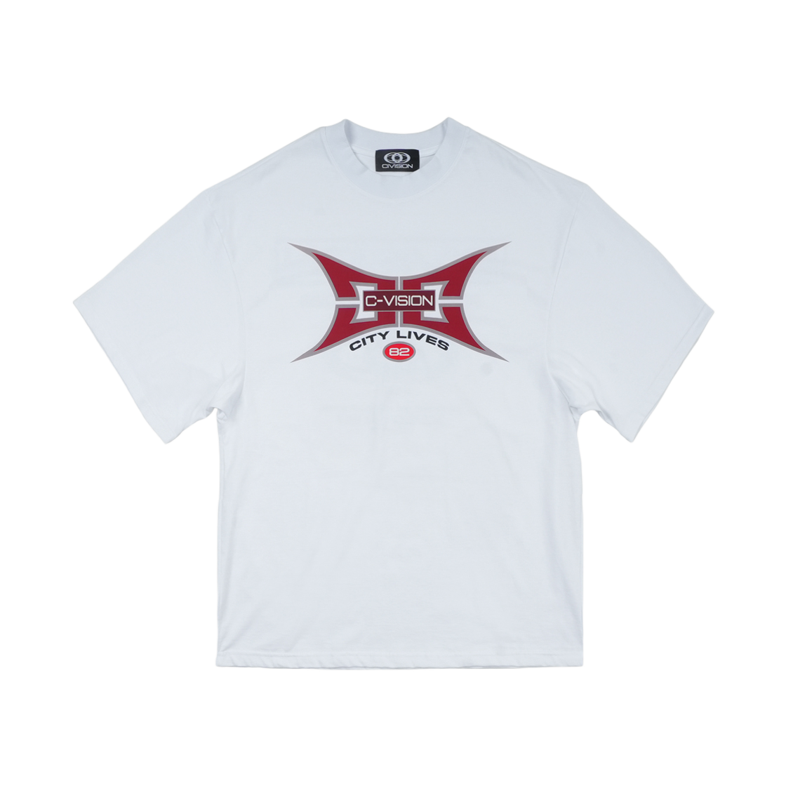 씨비전 바이 씨에스씨 씨티 리브 82 티셔츠 화이트(Civision by CSC City Lives 82 T-Shirt White)