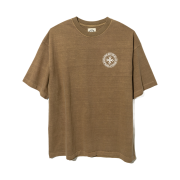 Punch Drunk Parties Circle Logo Garment Dyed Tee CAMEL