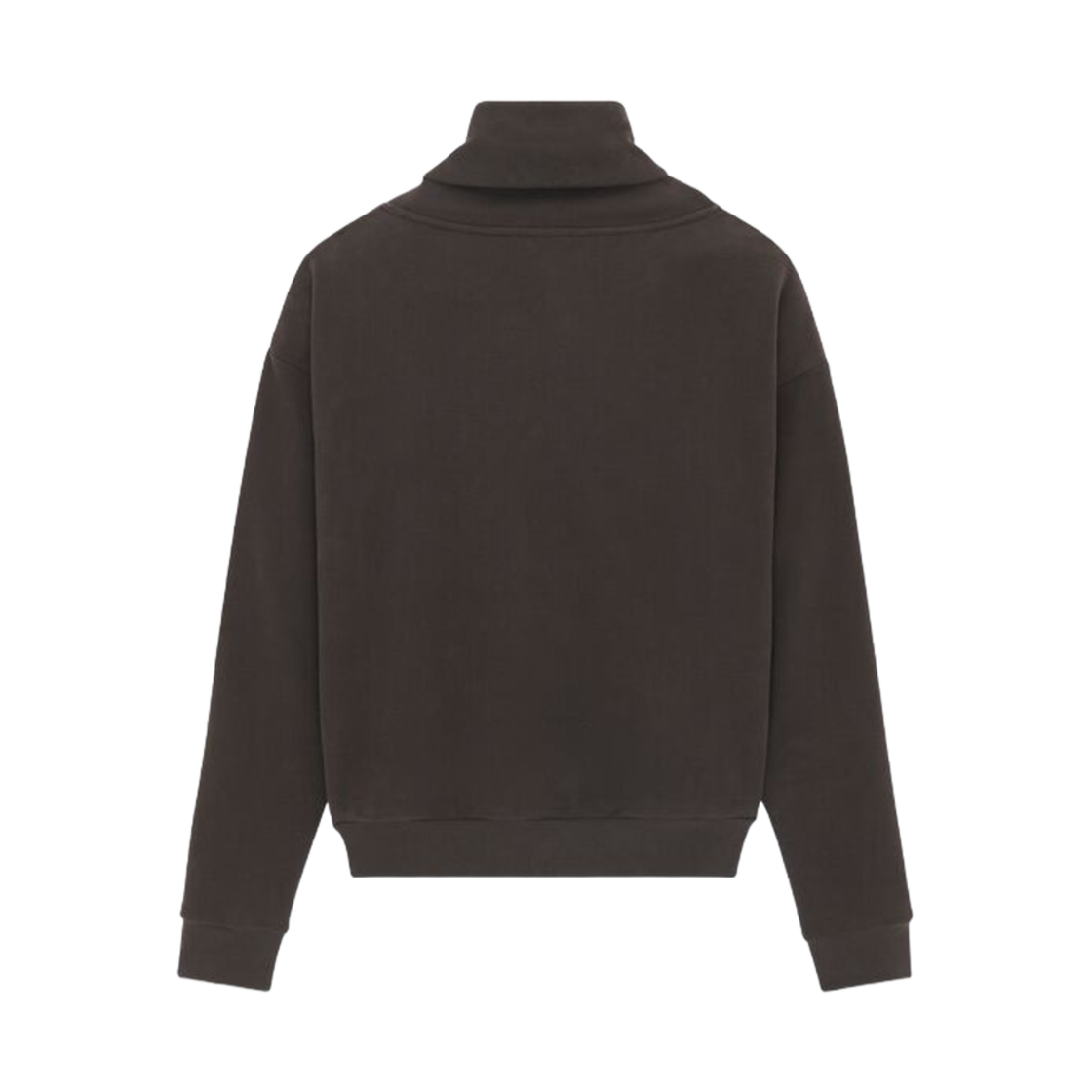 생로랑 숄넥 스웨트셔츠 쇼콜라(Saint Laurent Shawl-Neck Sweatshirt Chocolat) - 2