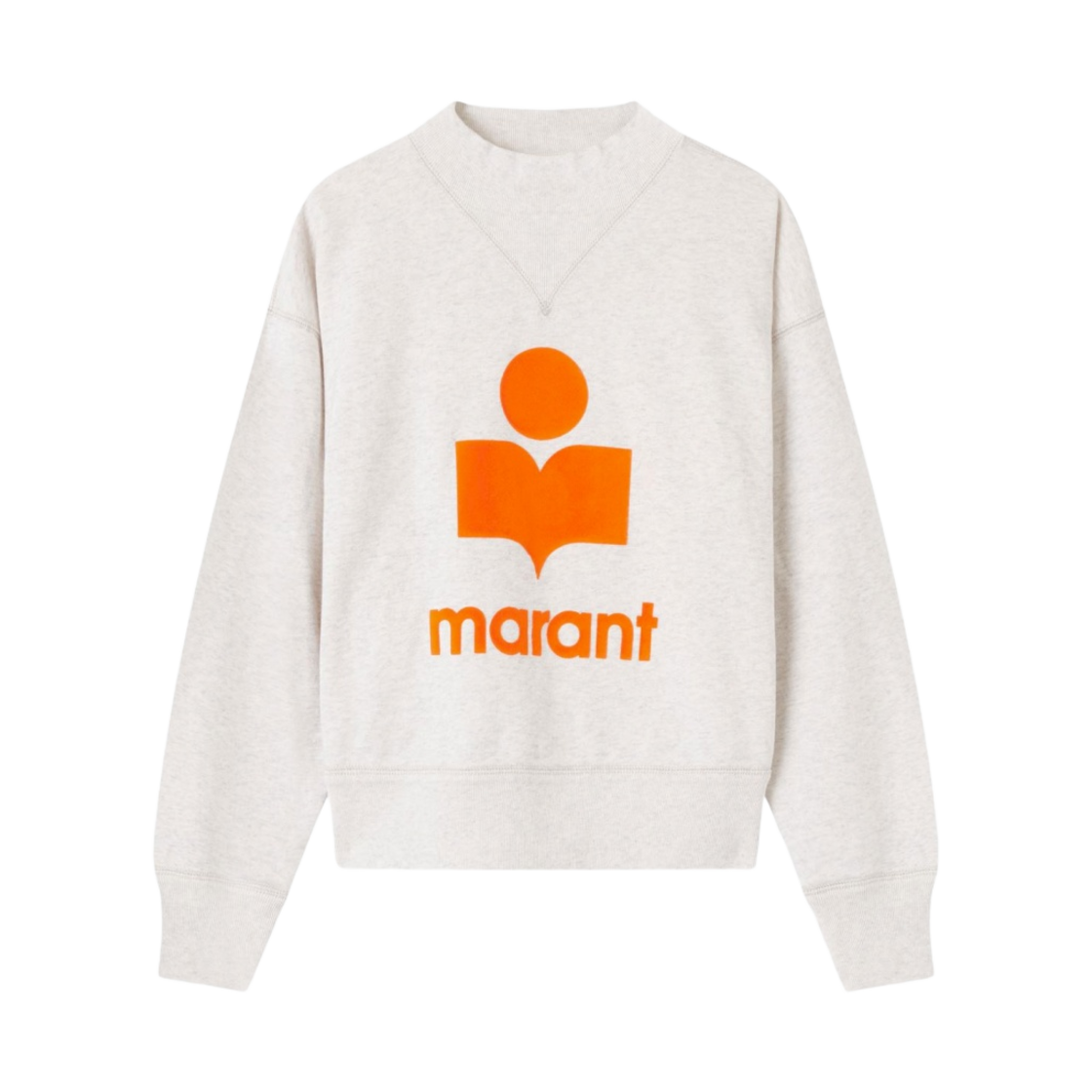 SW0361-22A044E-23EC (W) Isabel Marant Moby Sweatshirt Ecru - 22FW