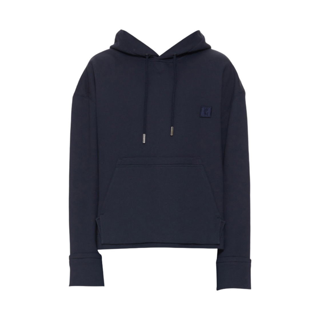 우영미 오버사이즈 후드 스웨트셔츠 네이비 - 22FW(Wooyoungmi Oversized Hooded Sweatshirt Navy - 22FW) - 1