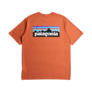 Patagonia P-6 Logo Responsibili-Tee Quartz Coral